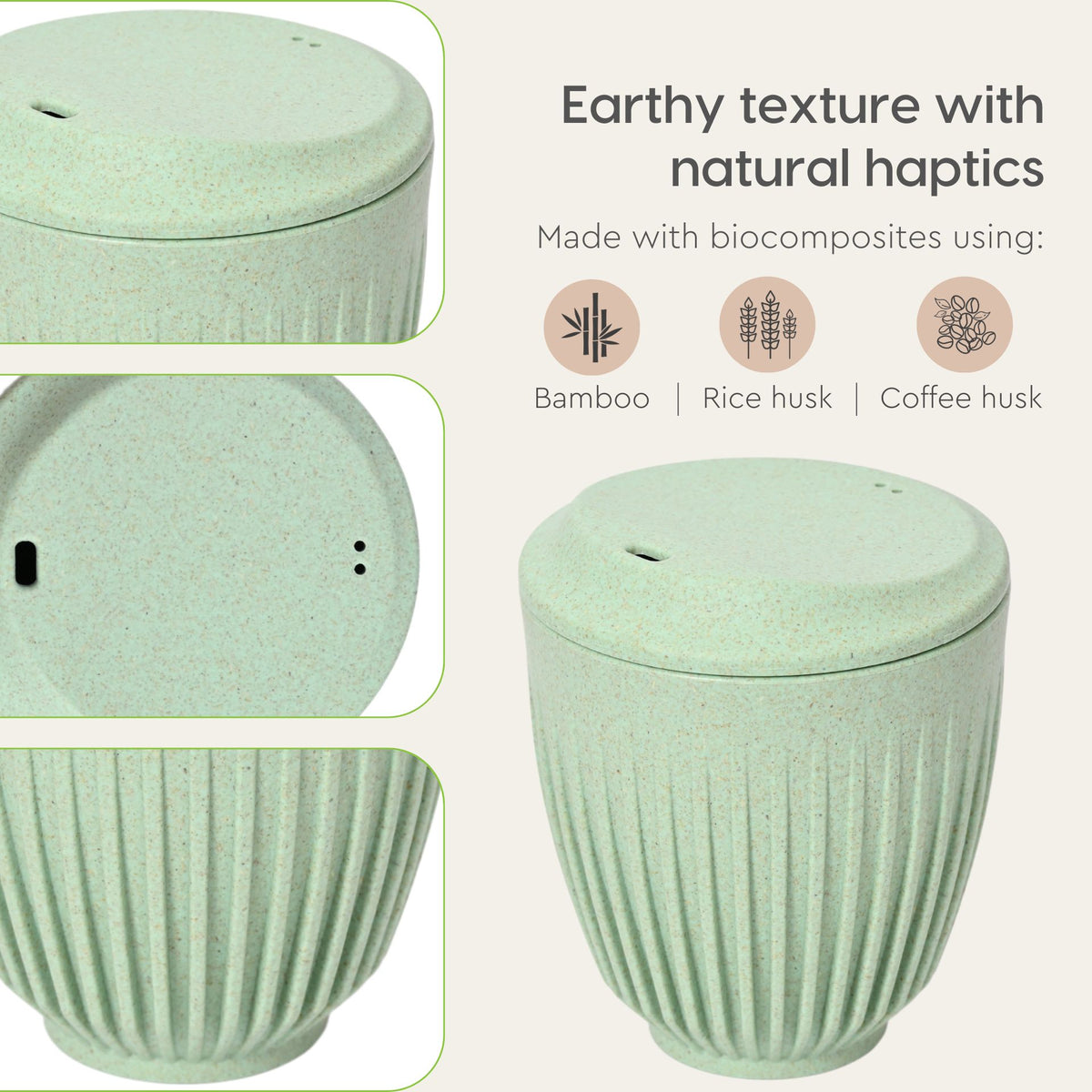 Retro Cup to Go Celeste Green