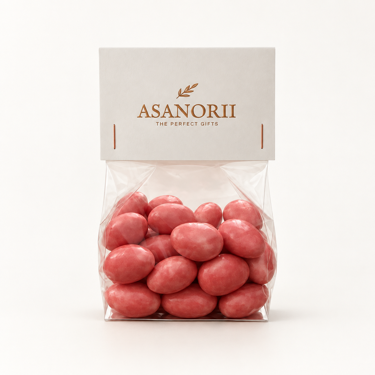 DRAJEURI din CIOCOLATA ALBA cu MIGDALE cu AROMA CAPSUNI 150gr