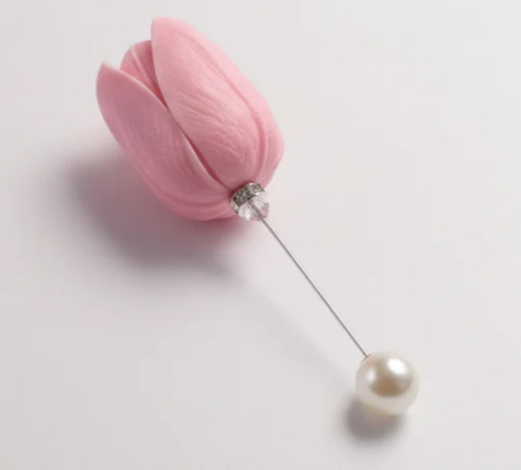 Brosa TULIP ROZ