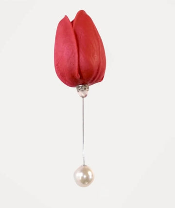 Brosa TULIP ROSU