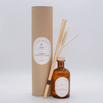 Difuzor cu bețișoare – Ambra & Lemn de Agar (250 ml)