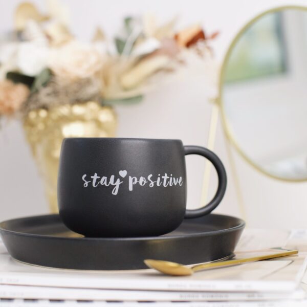 Cana Set Stay Positive Black