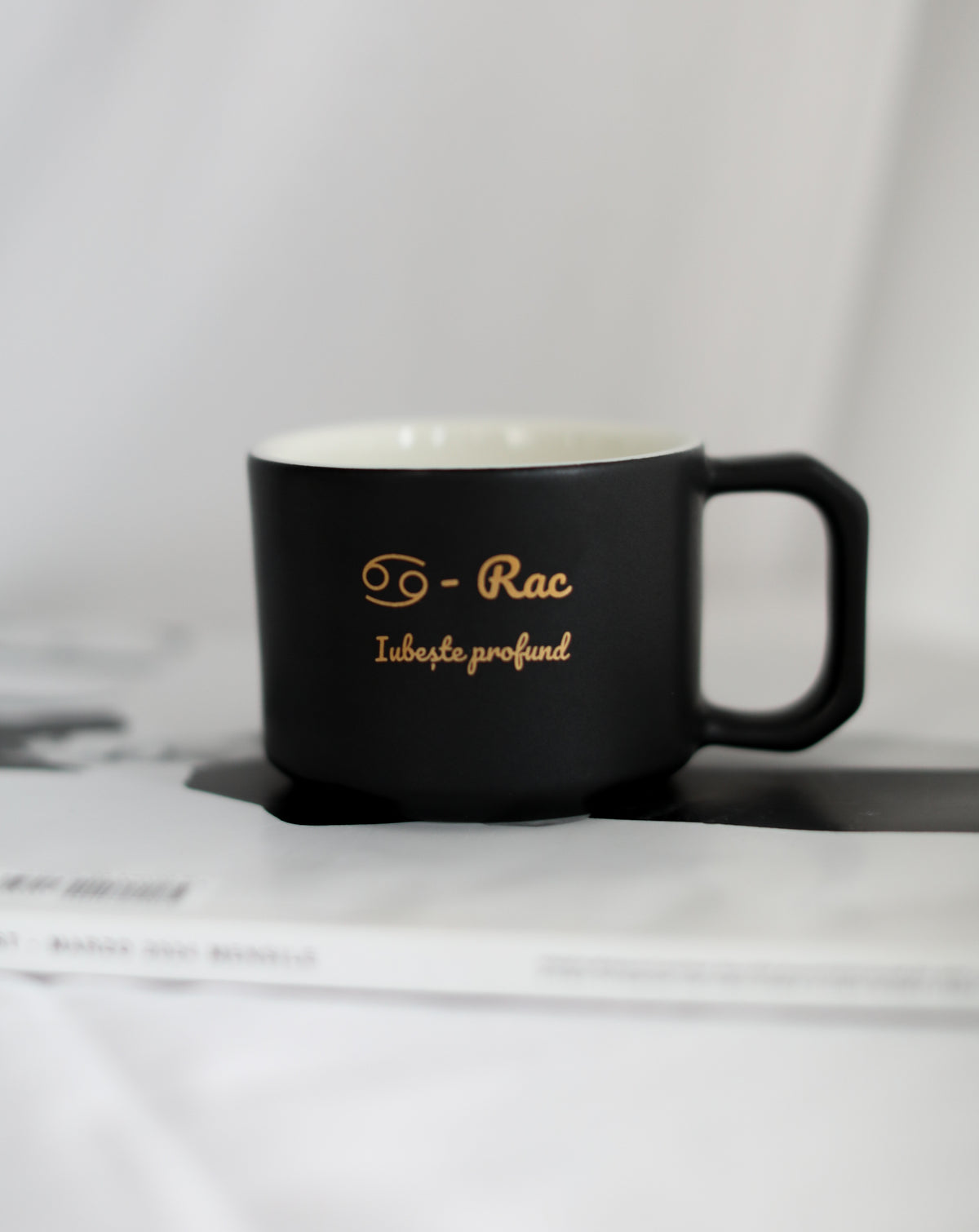 Ceasca zodiac RAC negru
