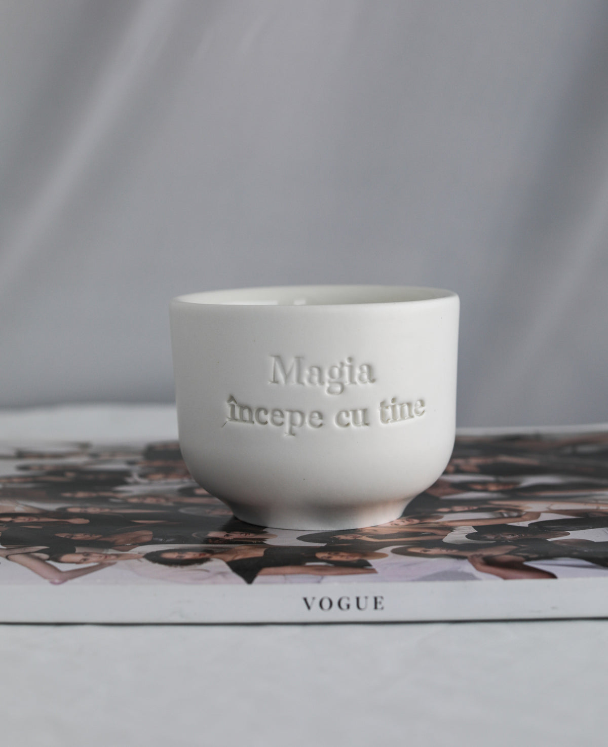 Ceasca Cappuccino / Flat White - Magia incepe cu tine - EDITIE LIMITATA
