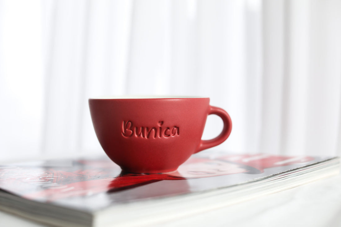 Ceasca Cappuccino Bunica - cu toarta