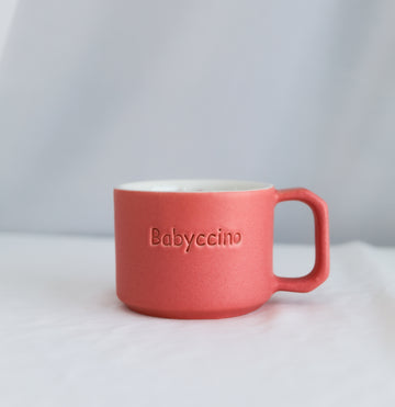 Ceasca Babyccino Square Roz