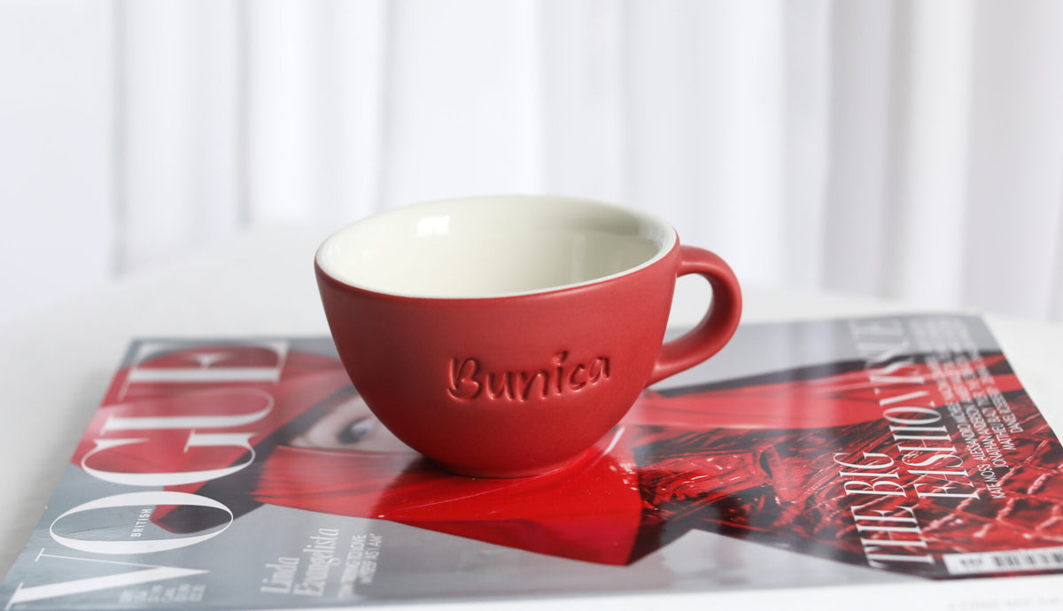 Ceasca Cappuccino Bunica - cu toarta