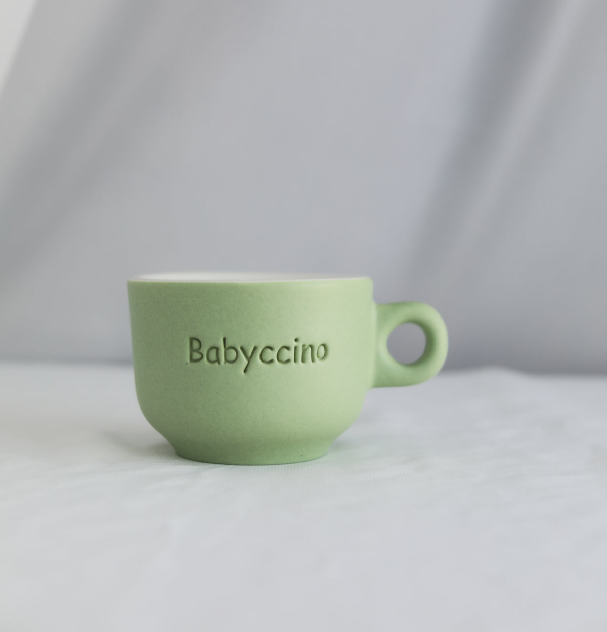 Ceasca Babyccino Verde Rotund